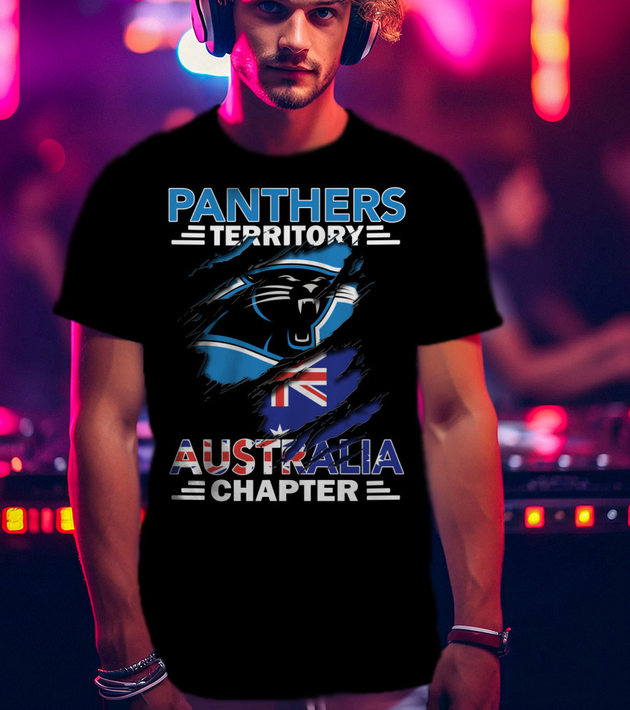Panthers Territory Australia Chapter Flag T-Shirt