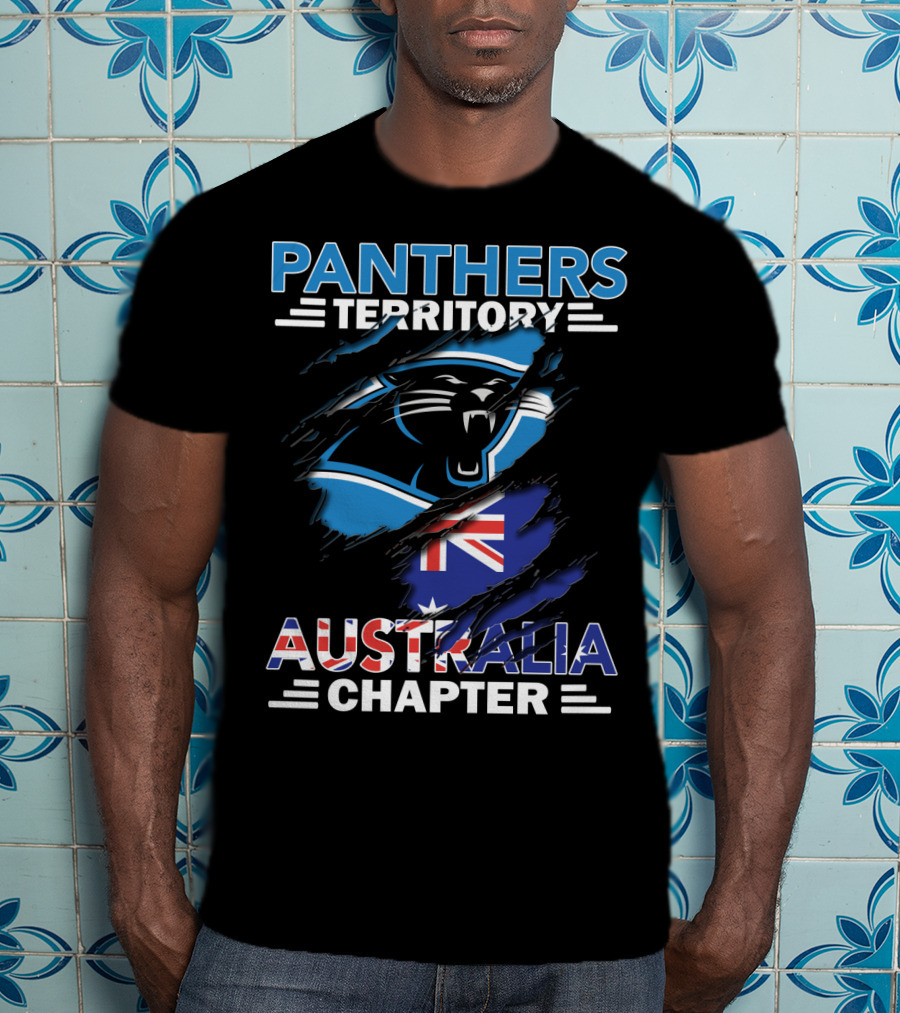 Panthers Territory Australia Chapter Flag T-Shirt