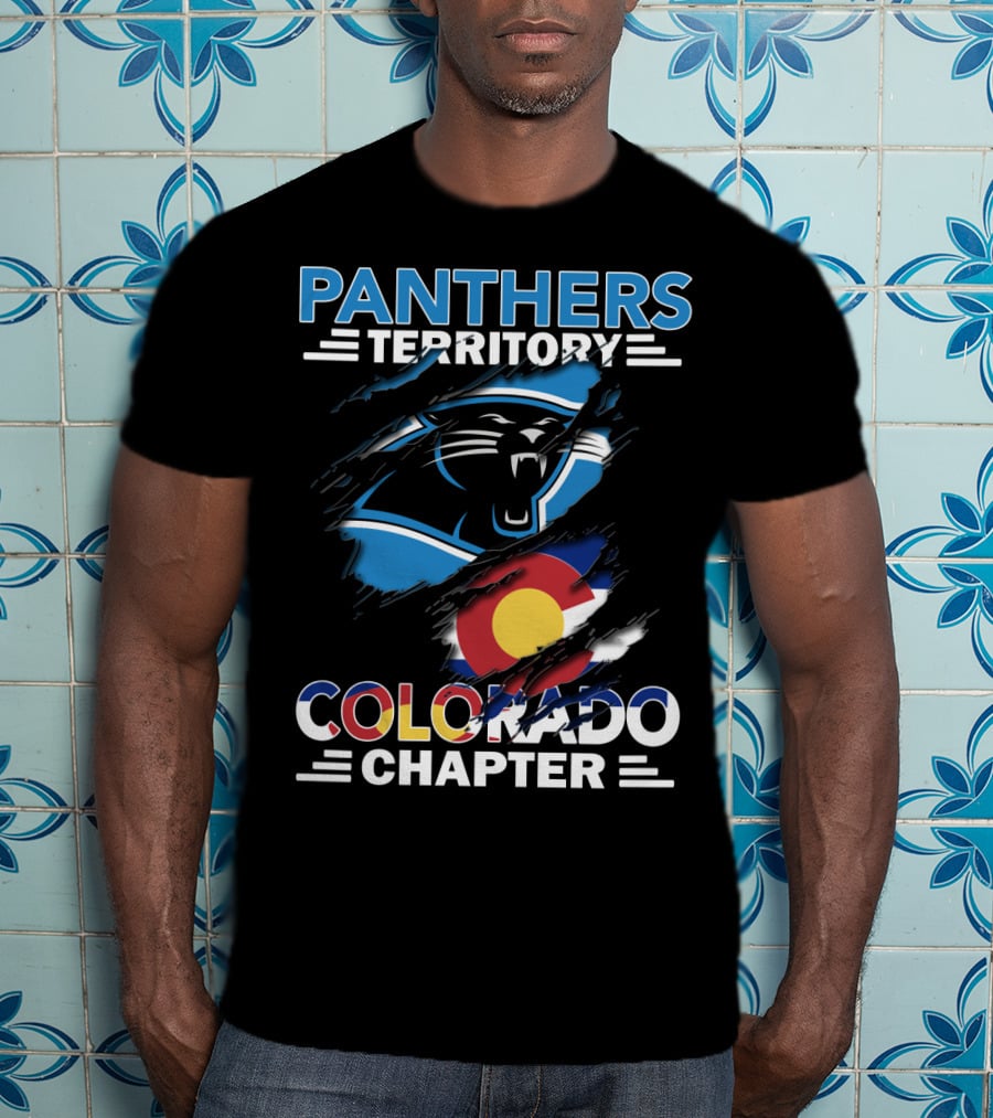 Panthers Territory Colorado Chapter NFL Fan Club T-Shirt