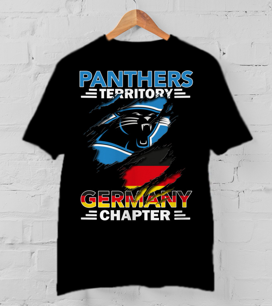 Panthers Territory Germany Chapter Flag T-Shirt