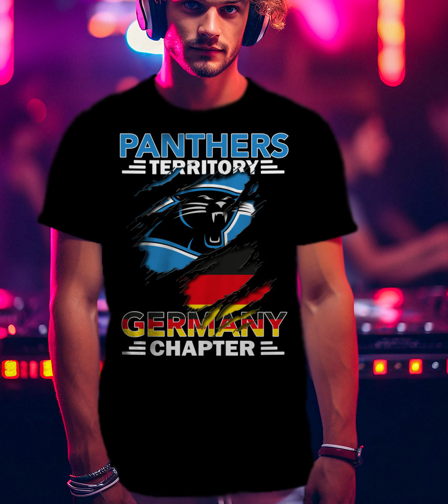 Panthers Territory Germany Chapter Flag T-Shirt