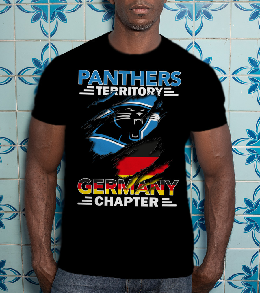 Panthers Territory Germany Chapter Flag T-Shirt