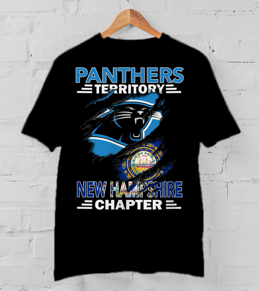 Panthers Territory New Hampshire Chapter State Seal T-Shirt