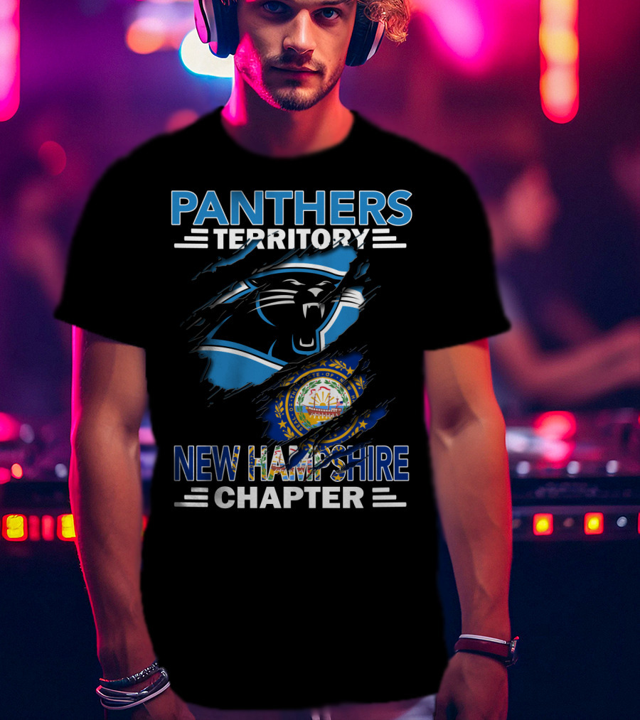 Panthers Territory New Hampshire Chapter State Seal T-Shirt