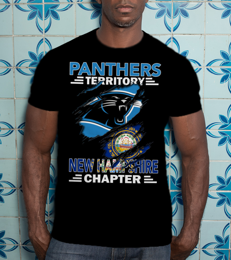 Panthers Territory New Hampshire Chapter State Seal T-Shirt