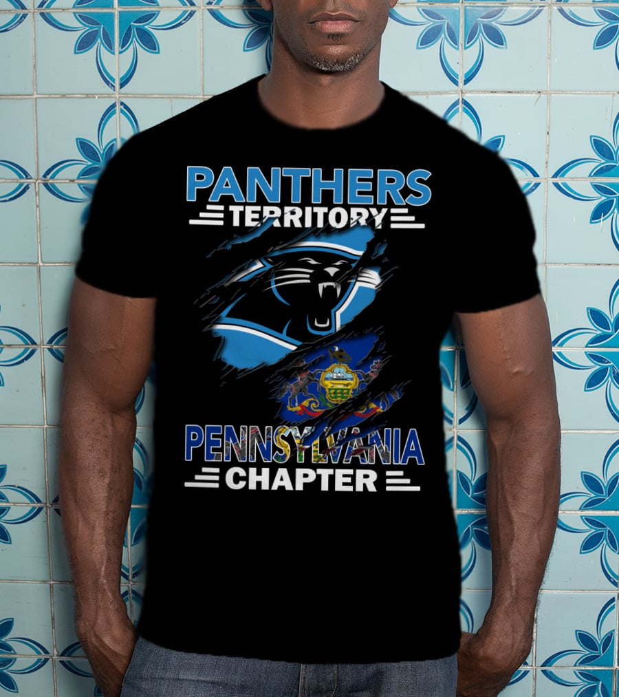 Panthers Territory Pennsylvania Chapter NFL Football Fan T-Shirt
