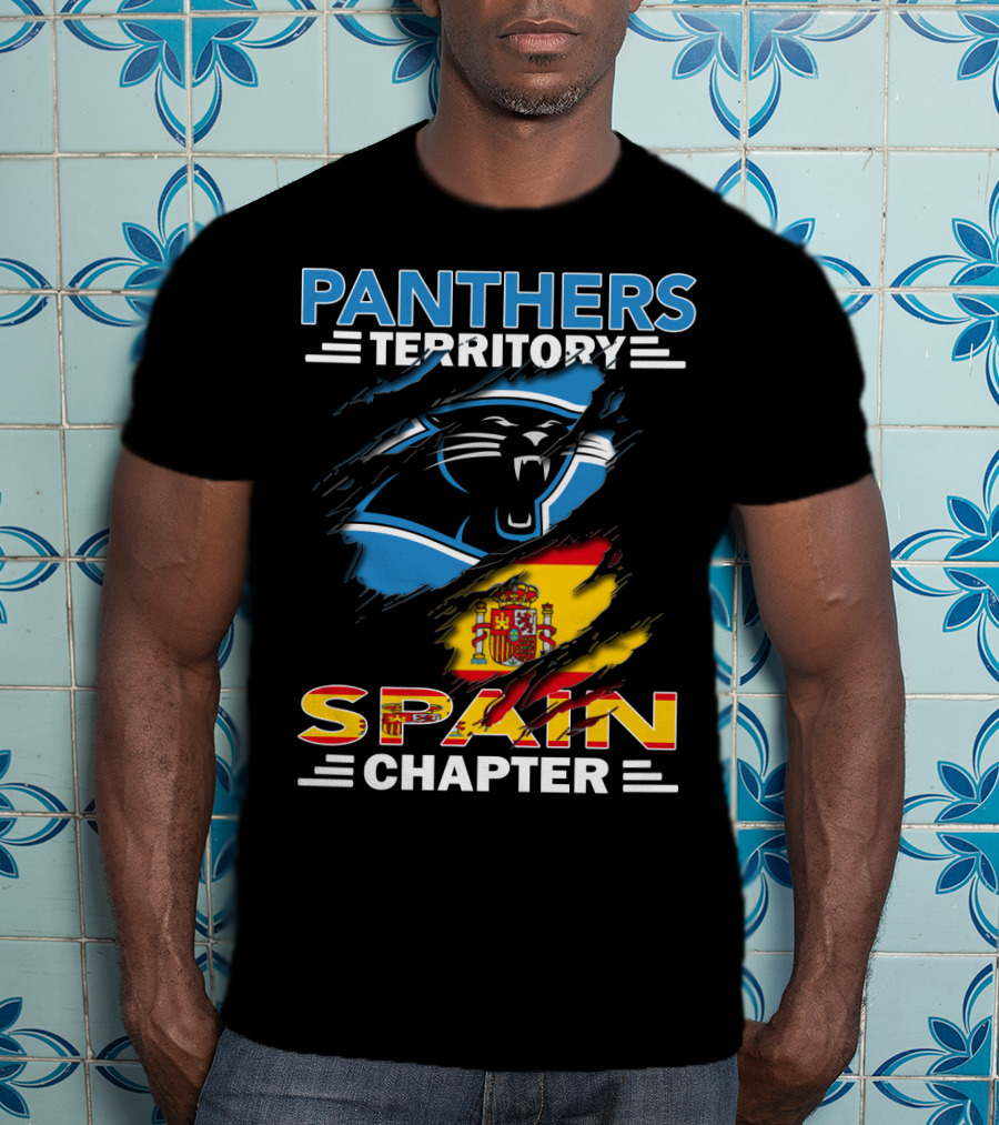 Panthers Territory Spain Chapter Flag T-Shirt