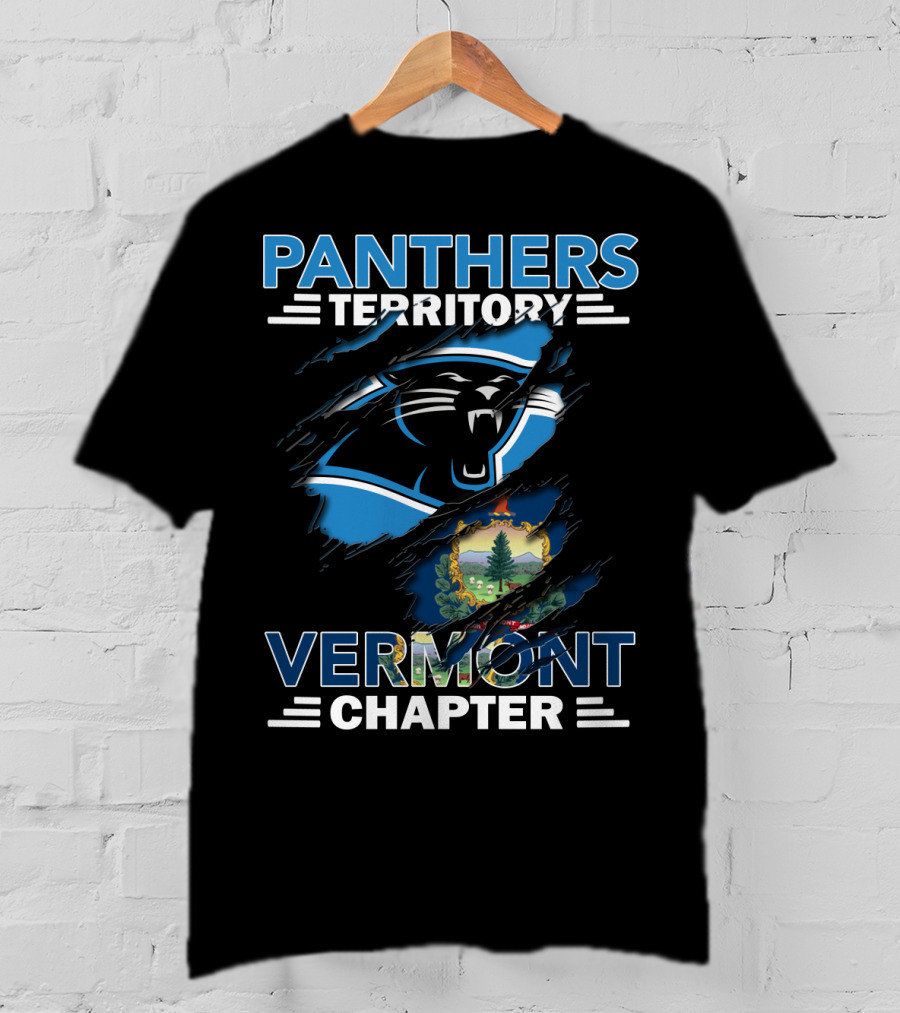 Panthers Territory Vermont Chapter Iconic Team Spirit T-Shirt