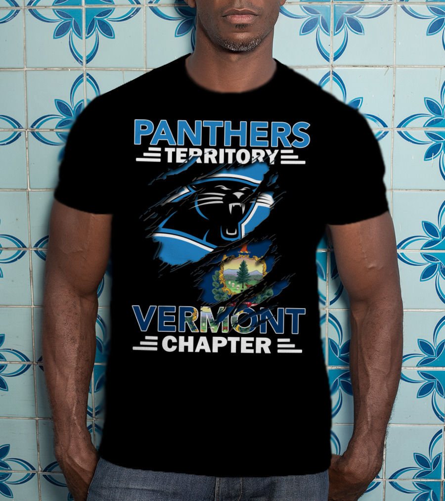 Panthers Territory Vermont Chapter Iconic Team Spirit T-Shirt