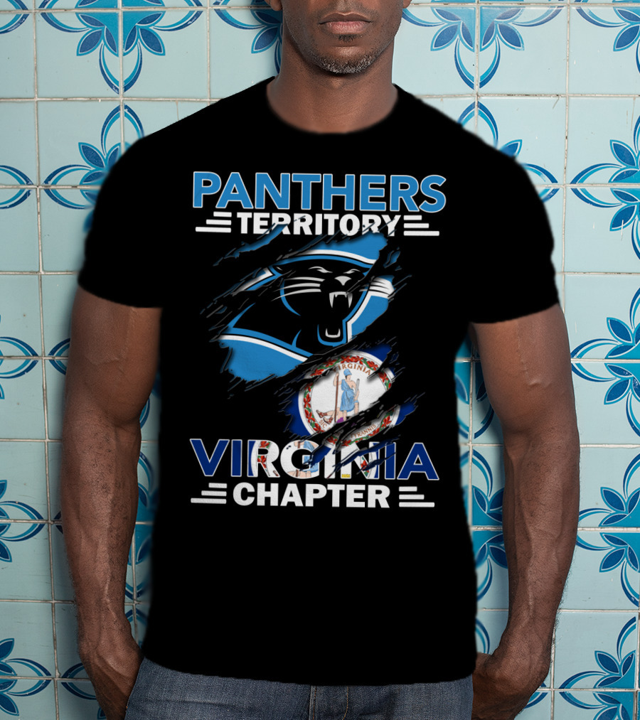 Panthers Territory Virginia Chapter Carolina Panthers Fan Club T-Shirt