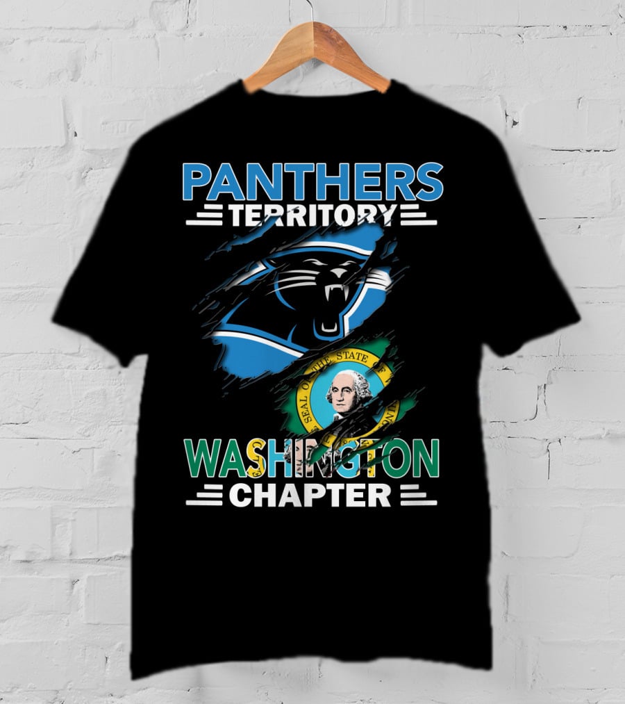 Panthers Territory Washington Chapter Seal T-Shirt