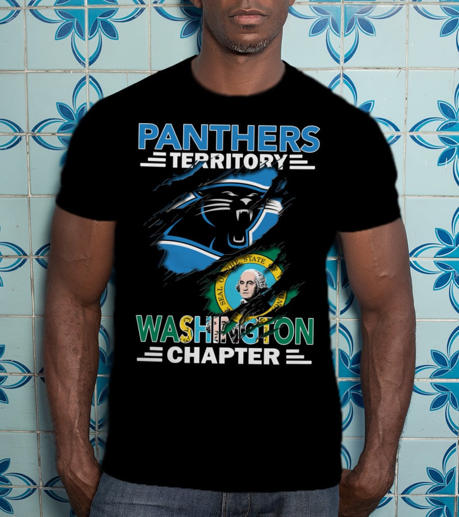 Panthers Territory Washington Chapter Seal T-Shirt