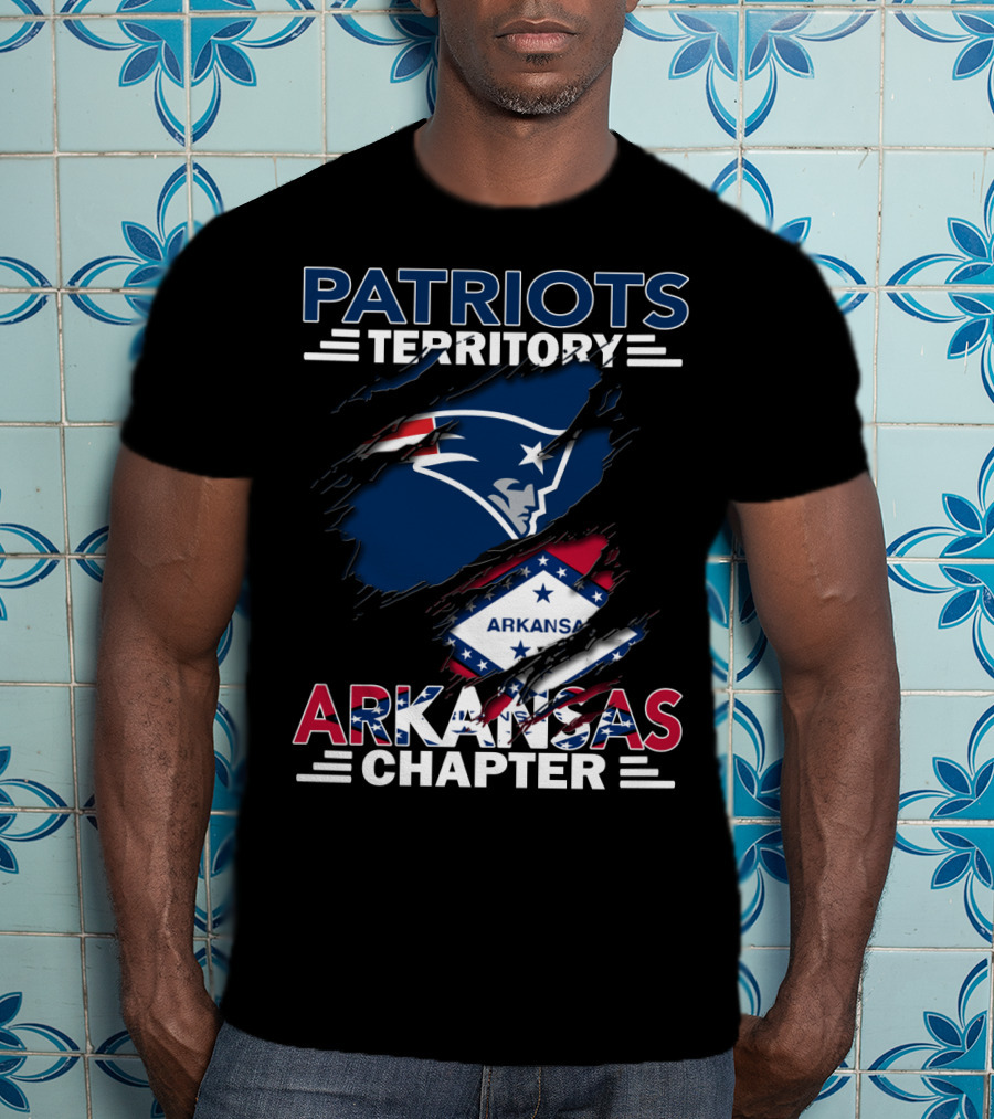 Patriots Territory Arkansas Chapter Arkansas Flag T-Shirt