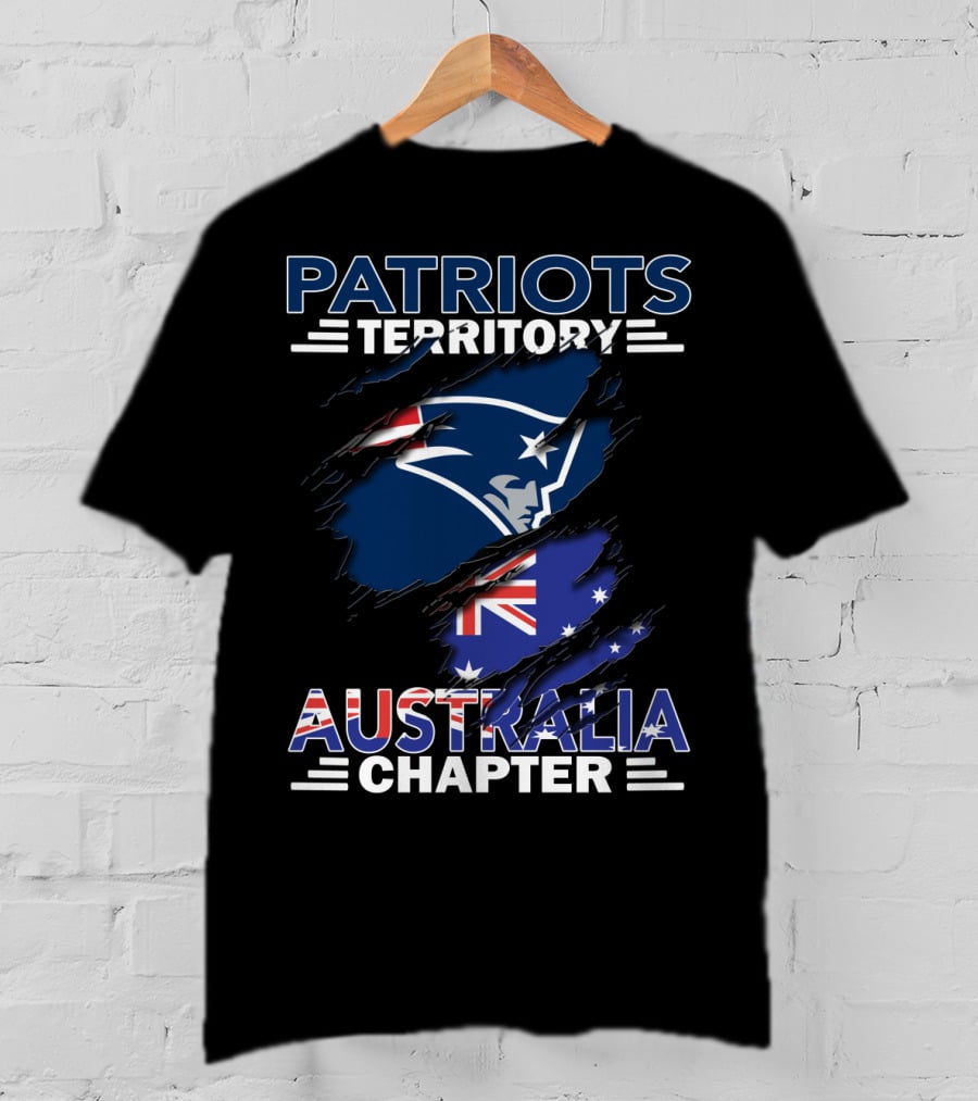Patriots Territory Australia Chapter Flag T-Shirt