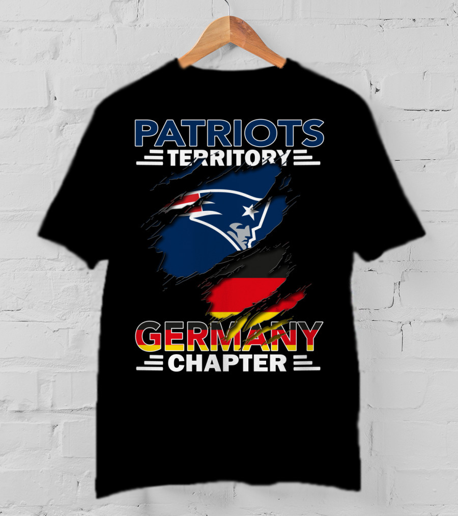 Patriots Territory Germany Chapter Flag T-Shirt