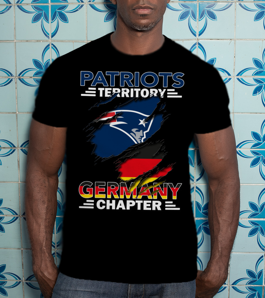 Patriots Territory Germany Chapter Flag T-Shirt