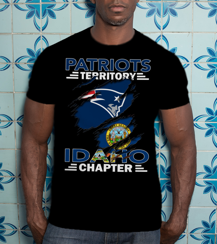 Patriots Territory Idaho Chapter Great Seal Of The State Of Idaho T-Shirt