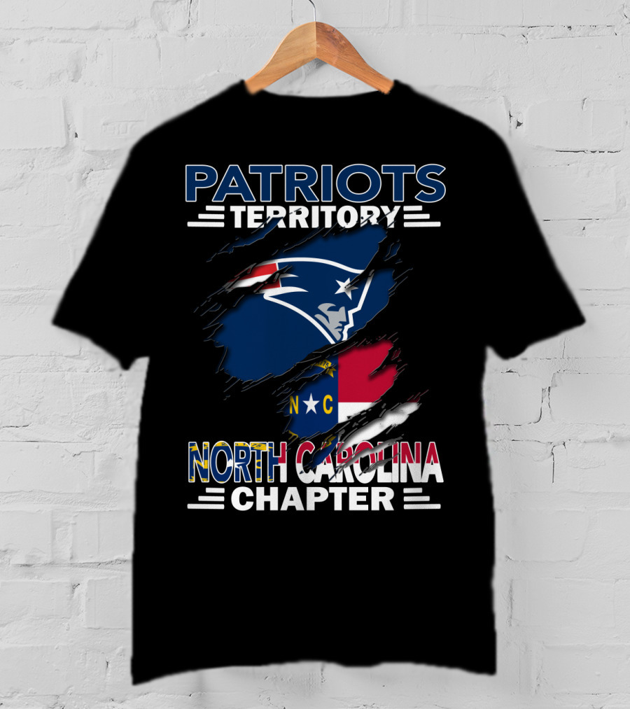 Patriots Territory North Carolina Chapter Flag T-Shirt