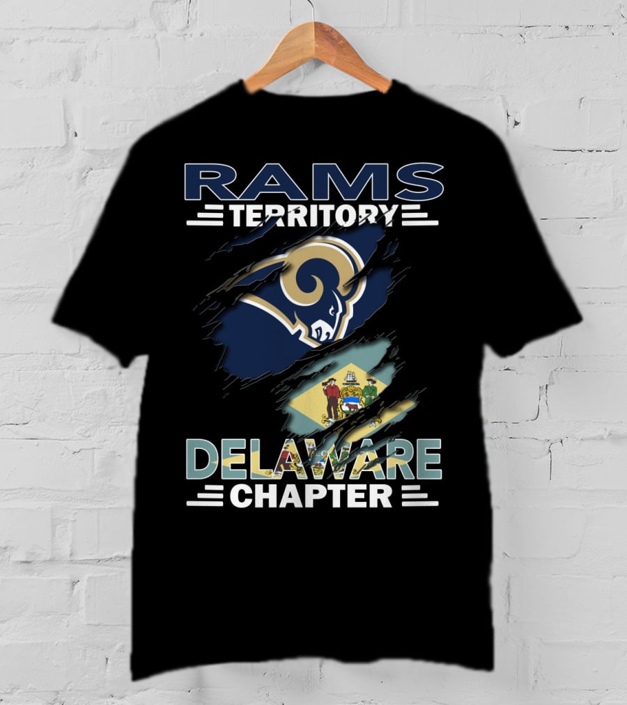 Rams Territory Delaware Chapter NFL Fan Club T-Shirt