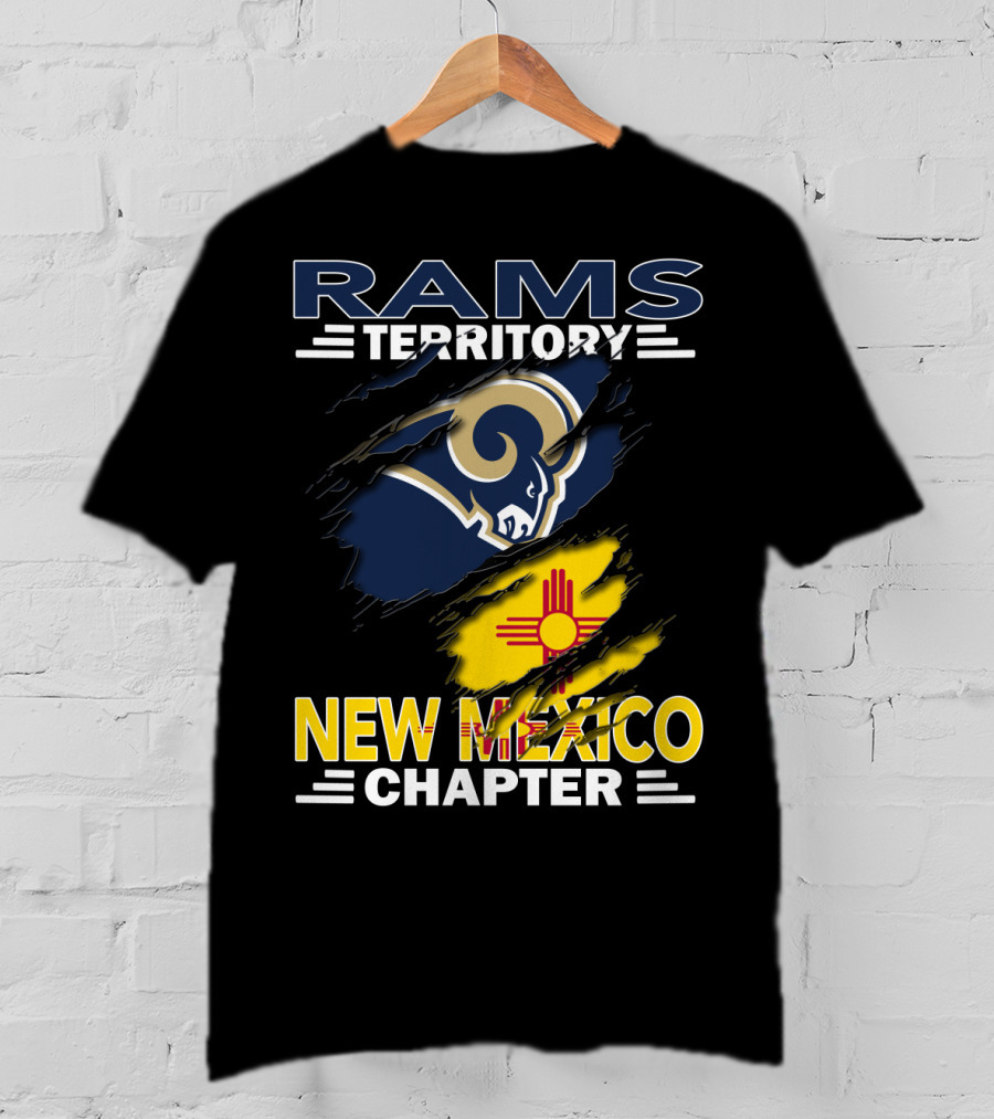 Rams Territory New Mexico Chapter Los Angeles Rams Fan Club T-Shirt