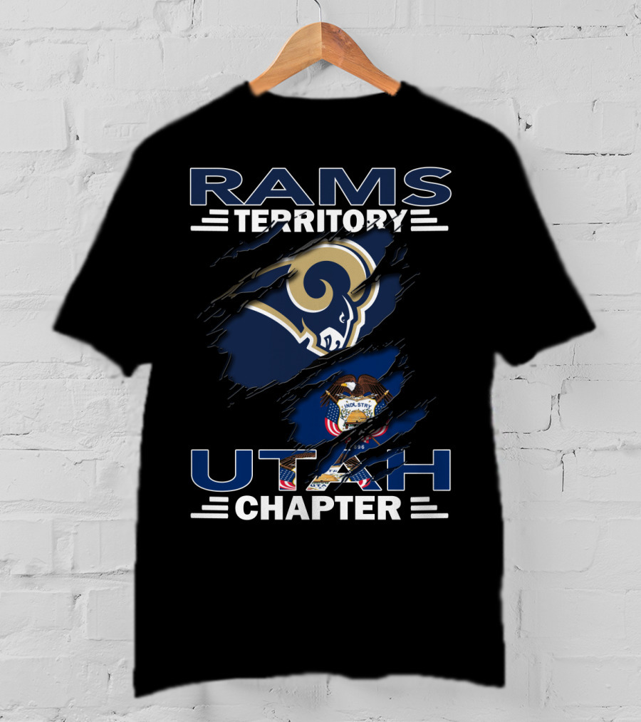 Rams Territory Utah Chapter NFL Fan Community T-Shirt