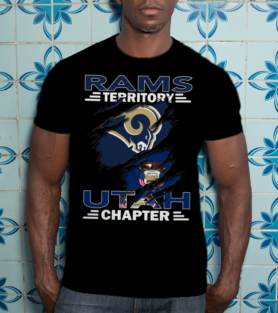 Rams Territory Utah Chapter NFL Fan Community T-Shirt