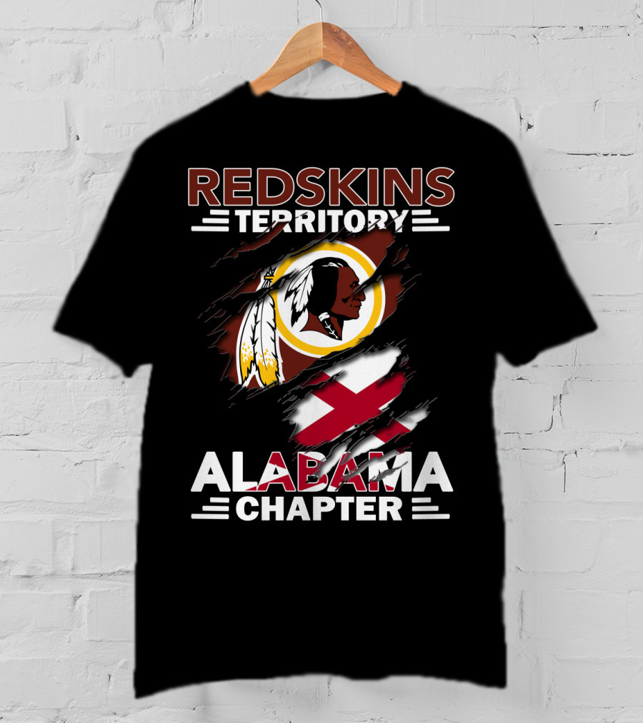 Redskins Territory Alabama Chapter Fan Club T-Shirt