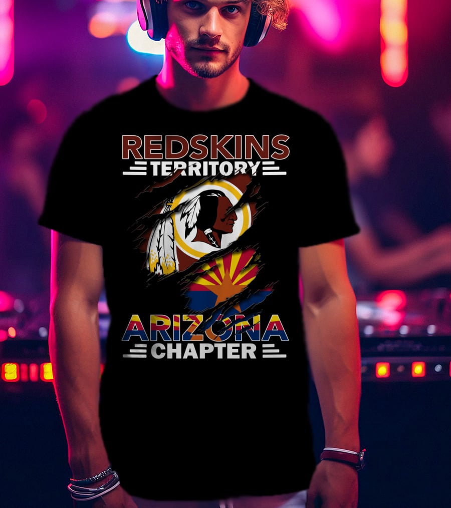 Redskins Territory Arizona Chapter Flag T-Shirt