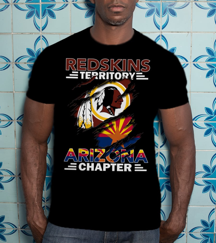 Redskins Territory Arizona Chapter Flag T-Shirt