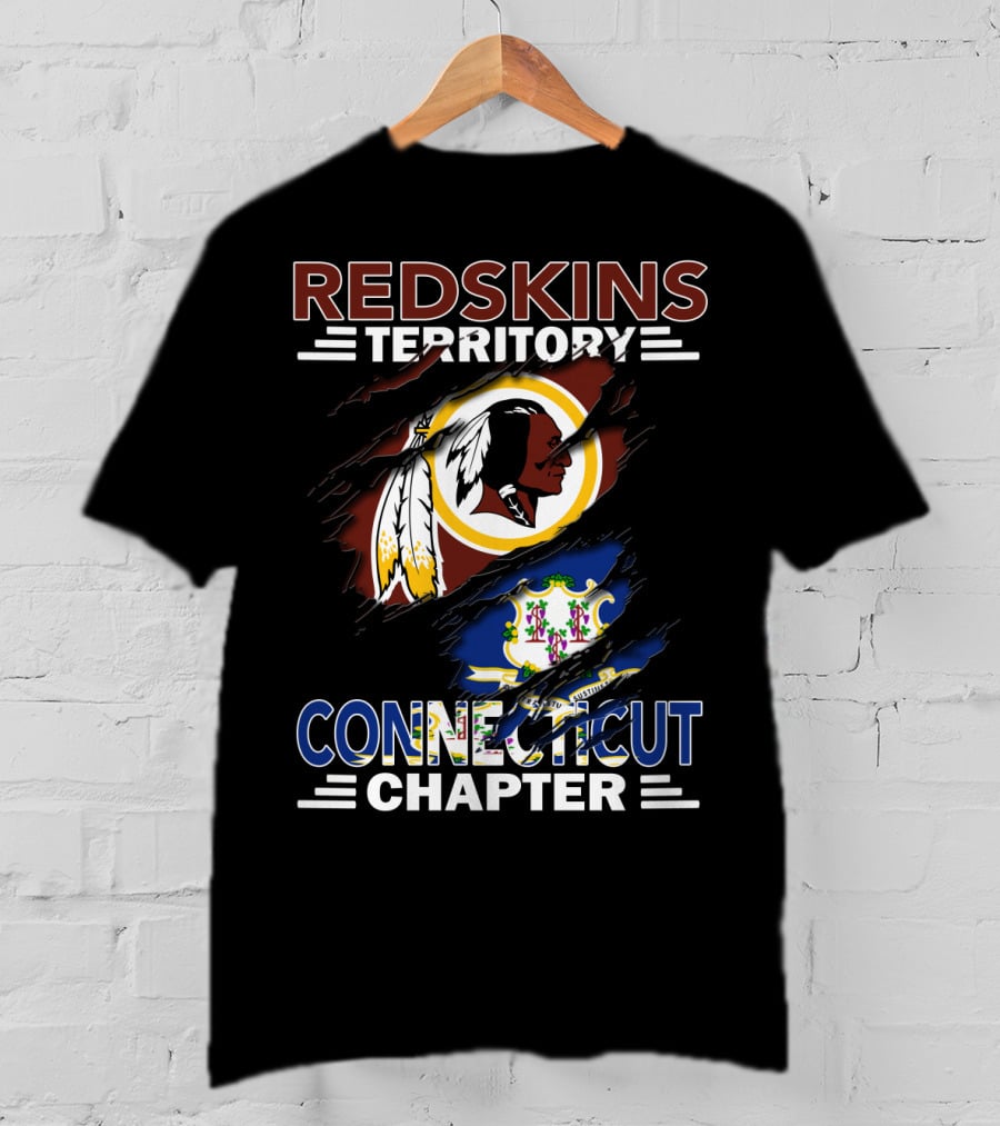Redskins Territory Connecticut Chapter Nfl Inspired T-Shirt