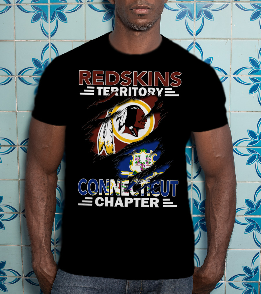 Redskins Territory Connecticut Chapter Nfl Inspired T-Shirt