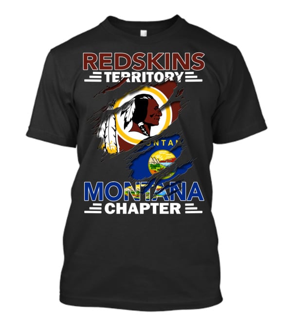 Redskins Territory Montana Chapter United Fans Legacy T-Shirt