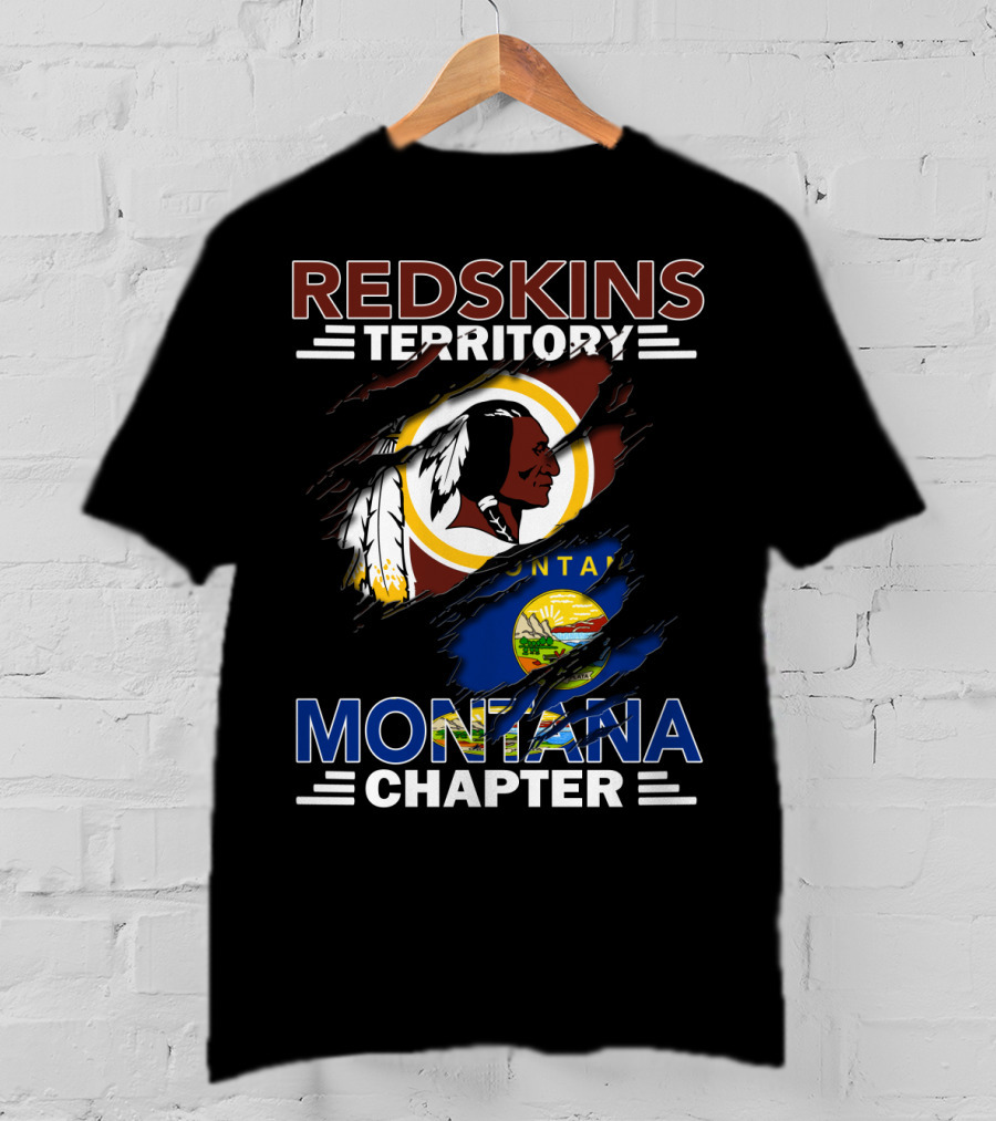 Redskins Territory Montana Chapter United Fans Legacy T-Shirt