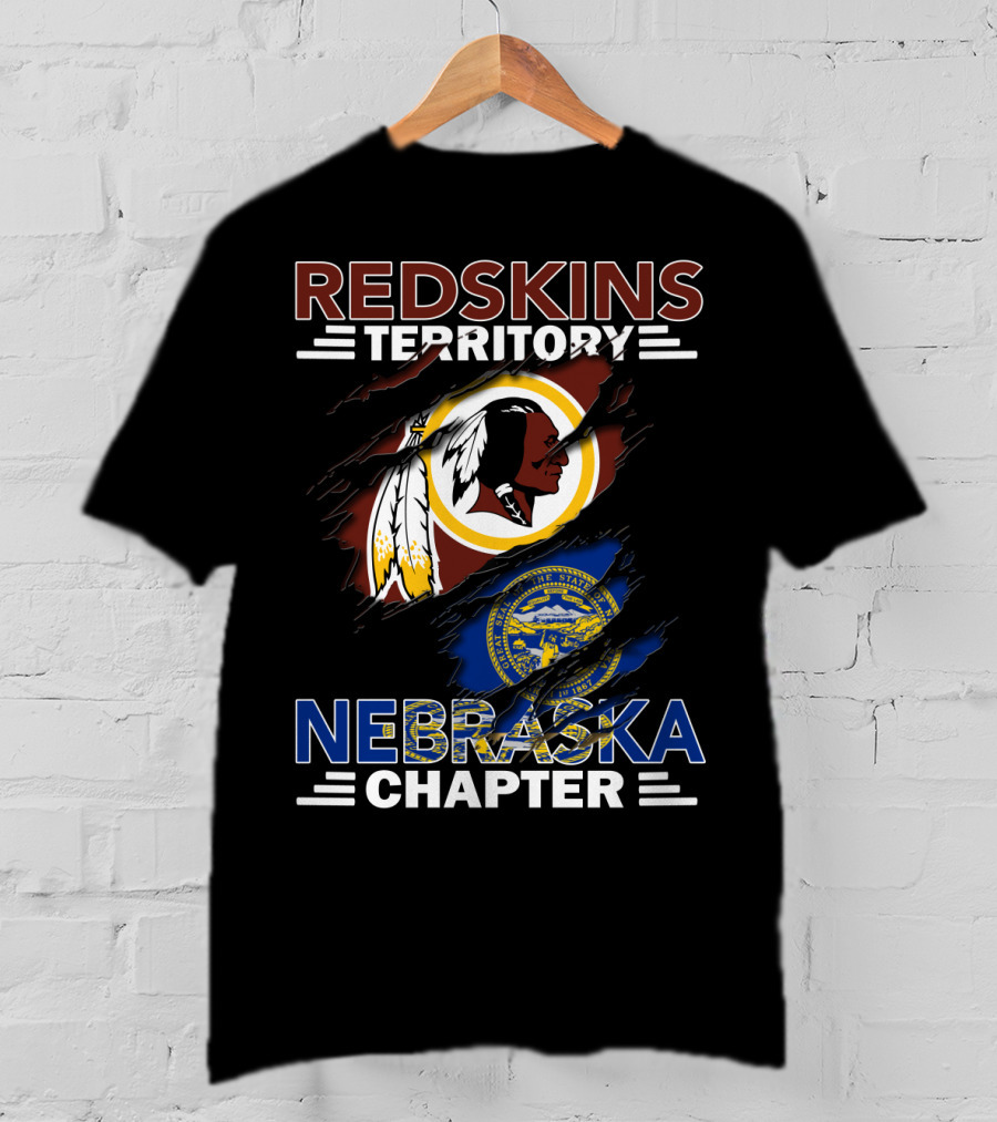 Redskins Territory Nebraska Chapter Official State Pride T-Shirt