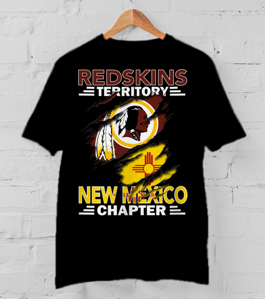 Redskins Territory New Mexico Chapter Flag T-Shirt