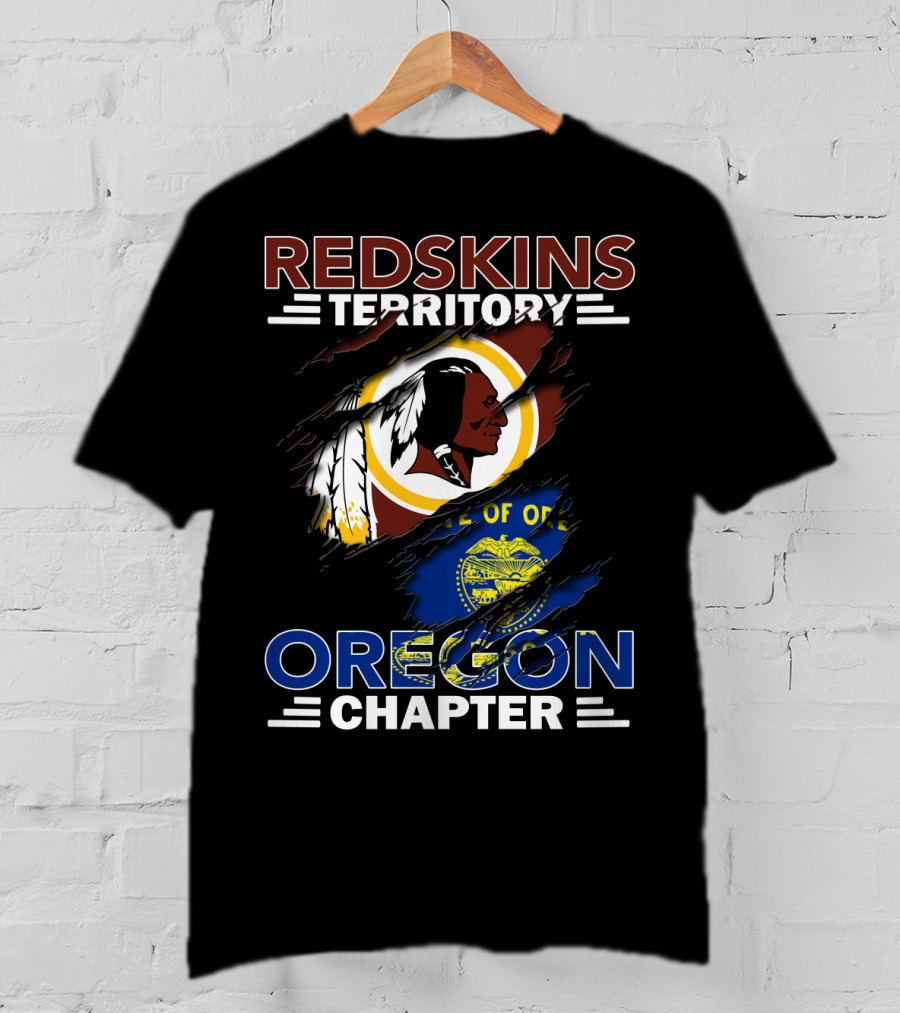 Redskins Territory Oregon Chapter Nfl Fan Gear T-Shirt