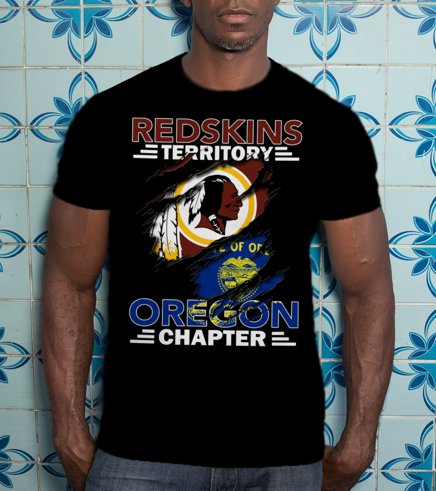Redskins Territory Oregon Chapter Nfl Fan Gear T-Shirt