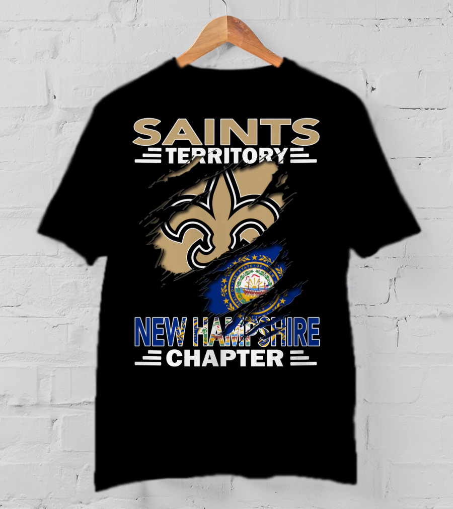 New Hampshire Chapter Saints Territory Fleur-de-lis T-Shirt