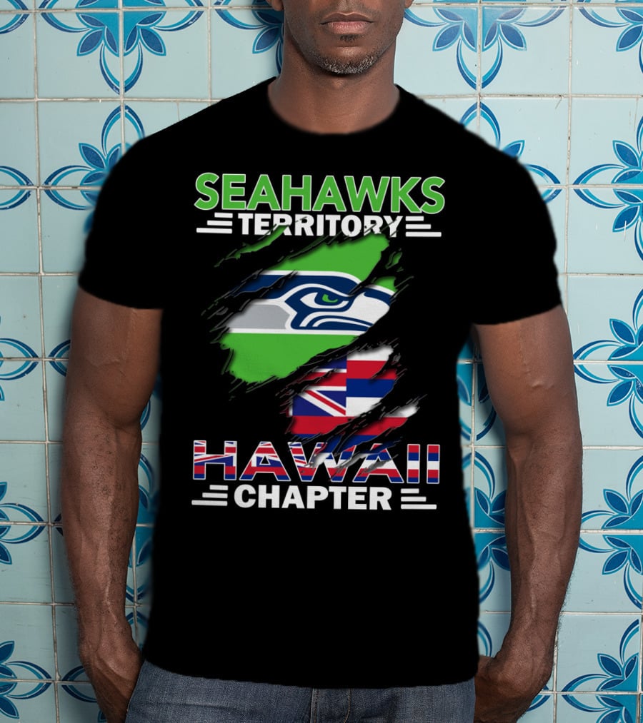 Seahawks Territory Hawaii Chapter Seattle Pride Hawaiian Connection T-Shirt