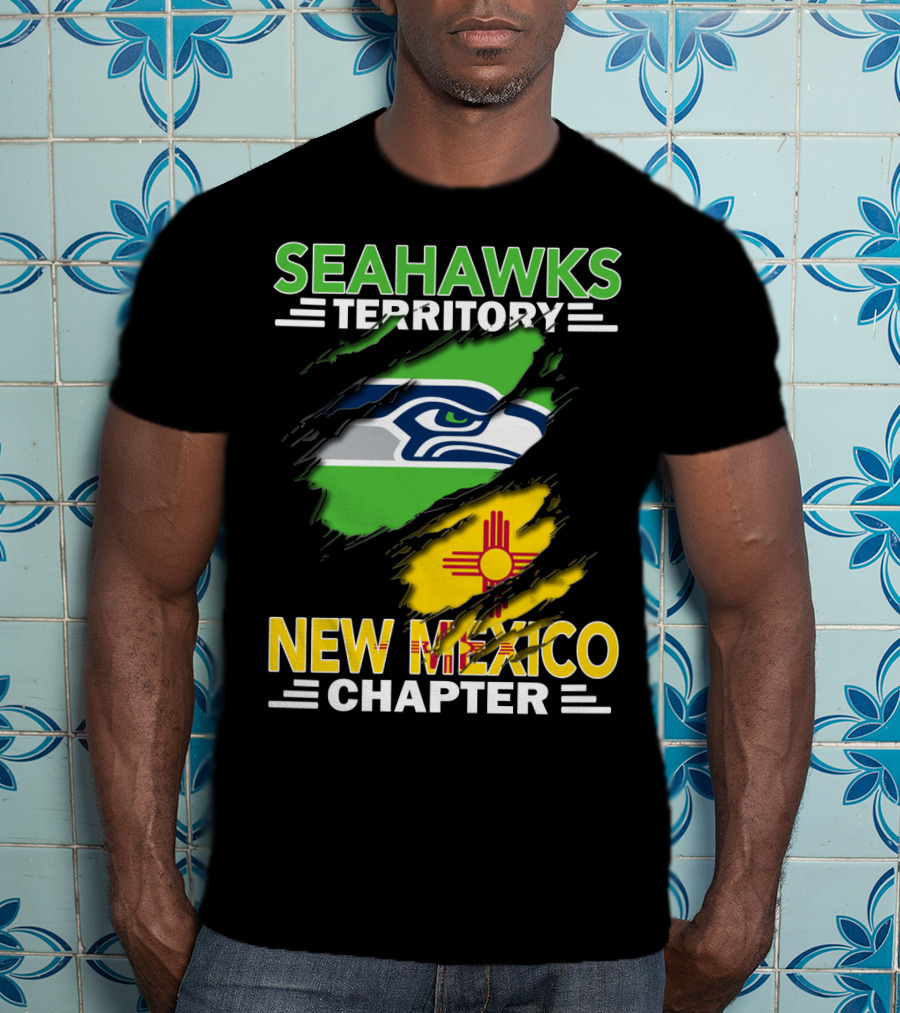 Seahawks Territory New Mexico Chapter Football Fan Zone T-Shirt