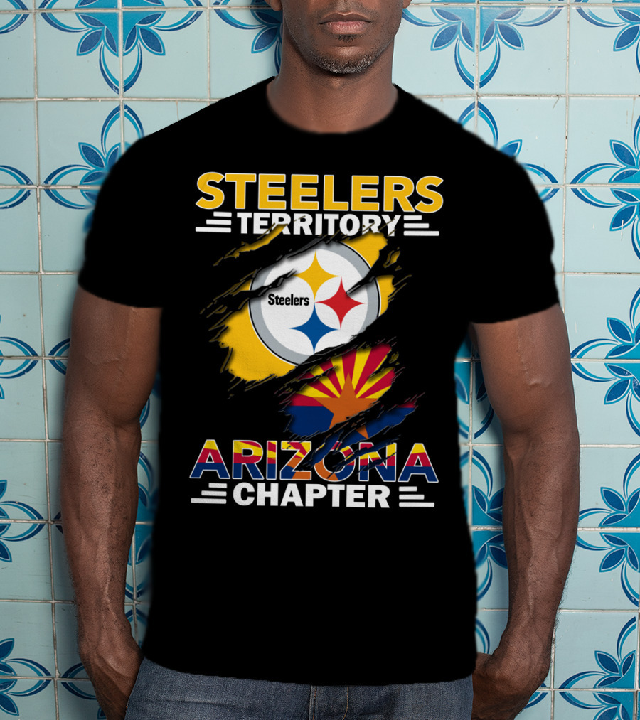 Steelers Territory Steelers Arizona Chapter Flag T-Shirt