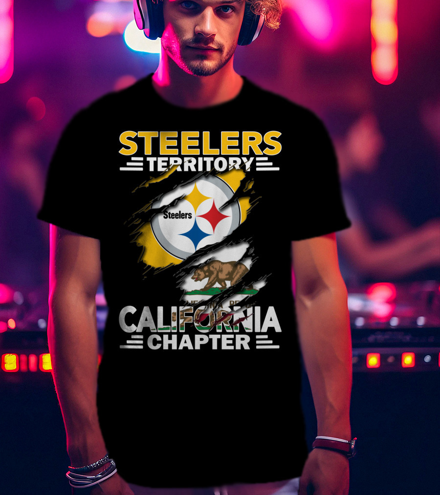 STEELERS TERRITORY Steelers California Chapter T-Shirt