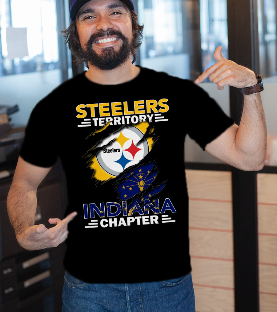 Steelers Territory Indiana Chapter Indianapolis Fan Club T-Shirt