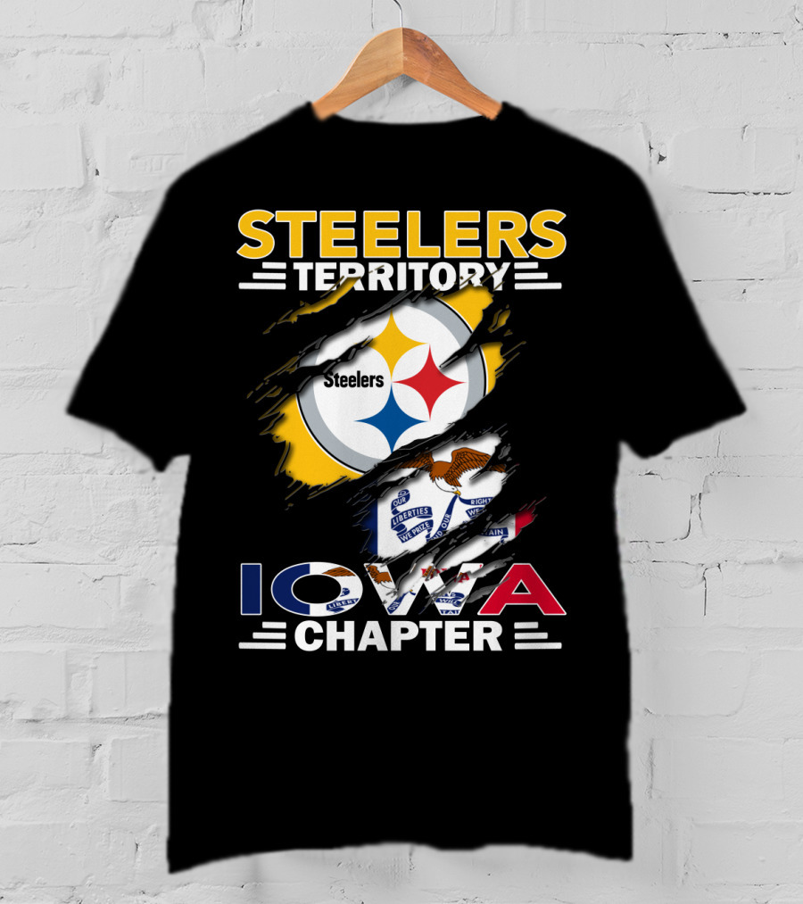 Steelers Territory Iowa Chapter Fanbase T-Shirt