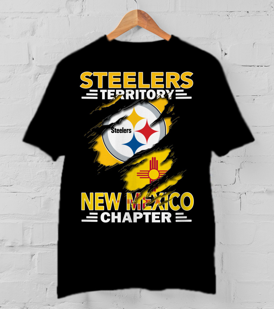 Steelers Territory New Mexico Chapter Steelers Symbol Zia Sun T-Shirt