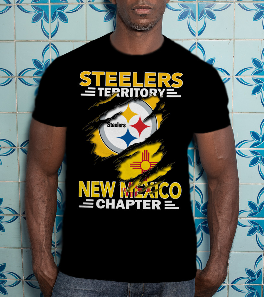 Steelers Territory New Mexico Chapter Steelers Symbol Zia Sun T-Shirt