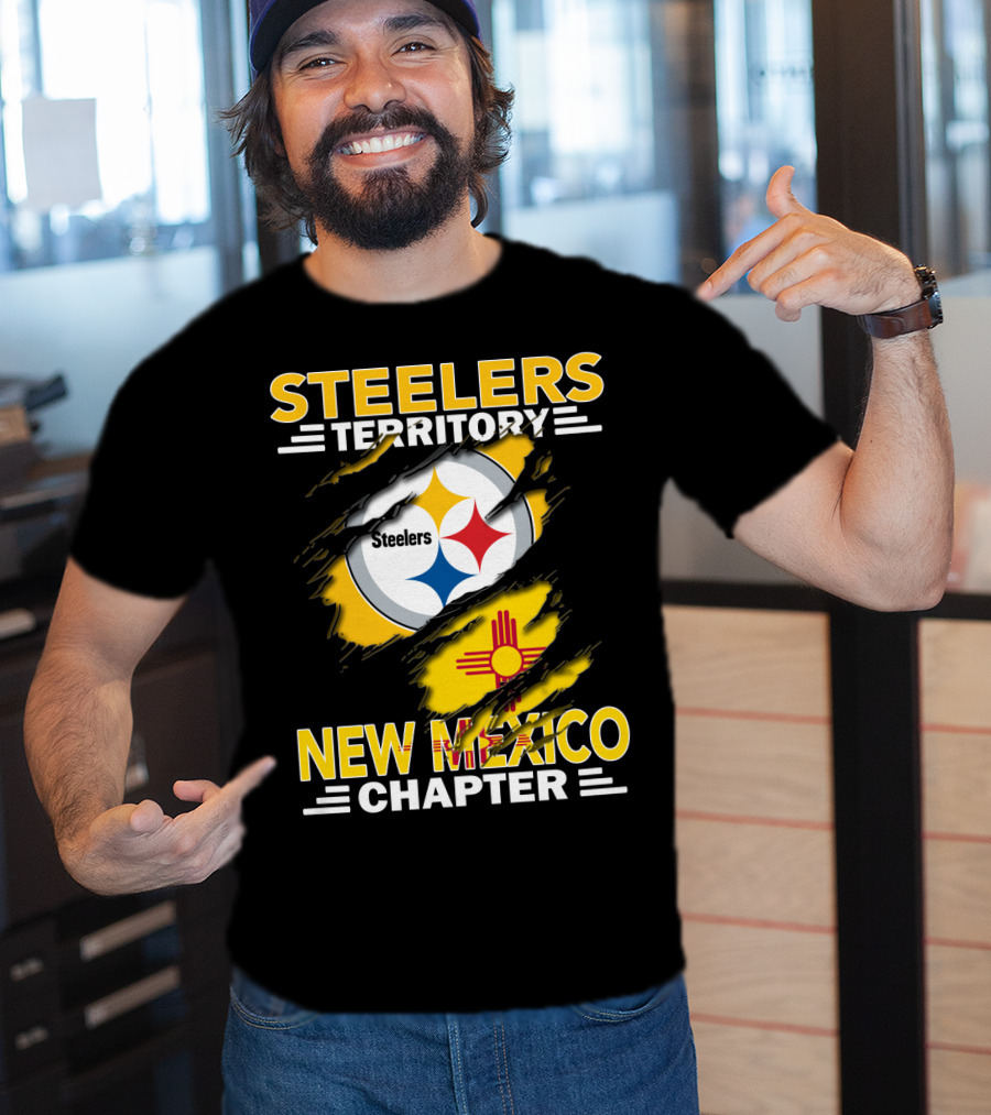 Steelers Territory New Mexico Chapter Steelers Symbol Zia Sun T-Shirt