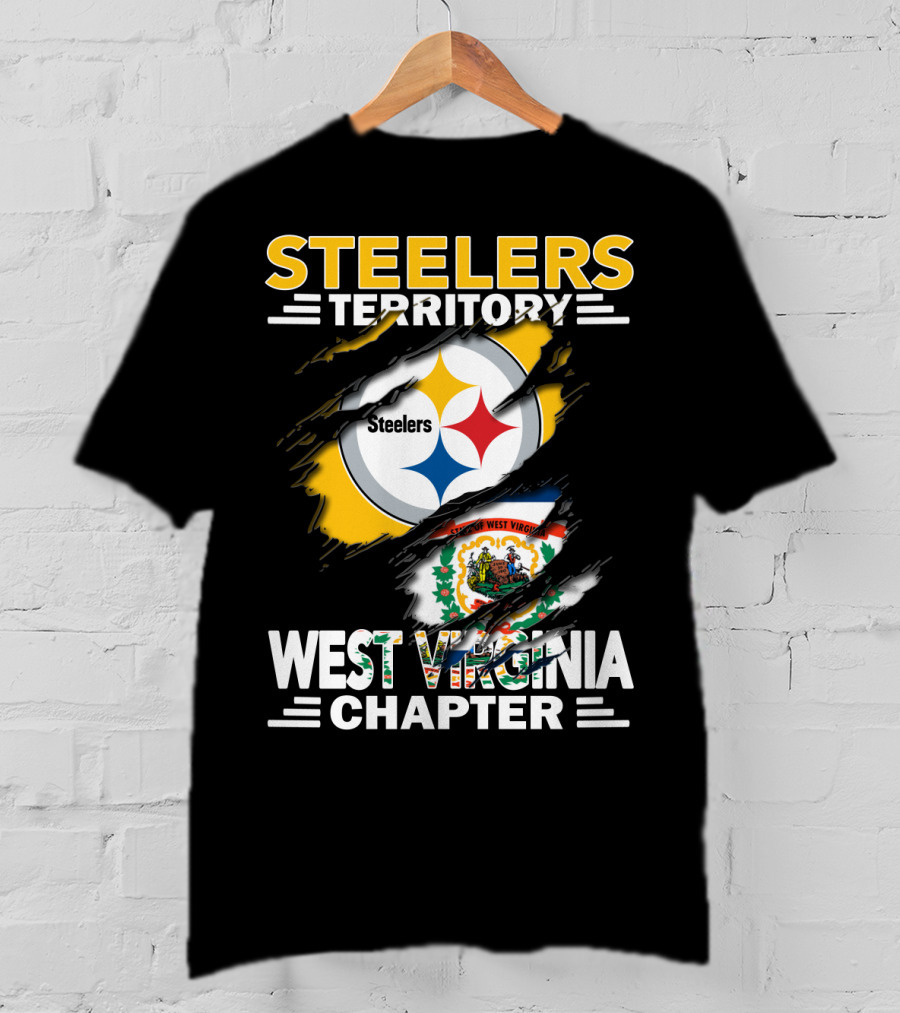 Steelers Territory West Virginia Chapter NFL Fan Club T-Shirt