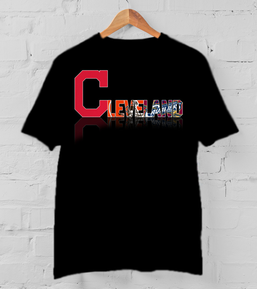 Cleveland Sports City Reflections T-Shirt