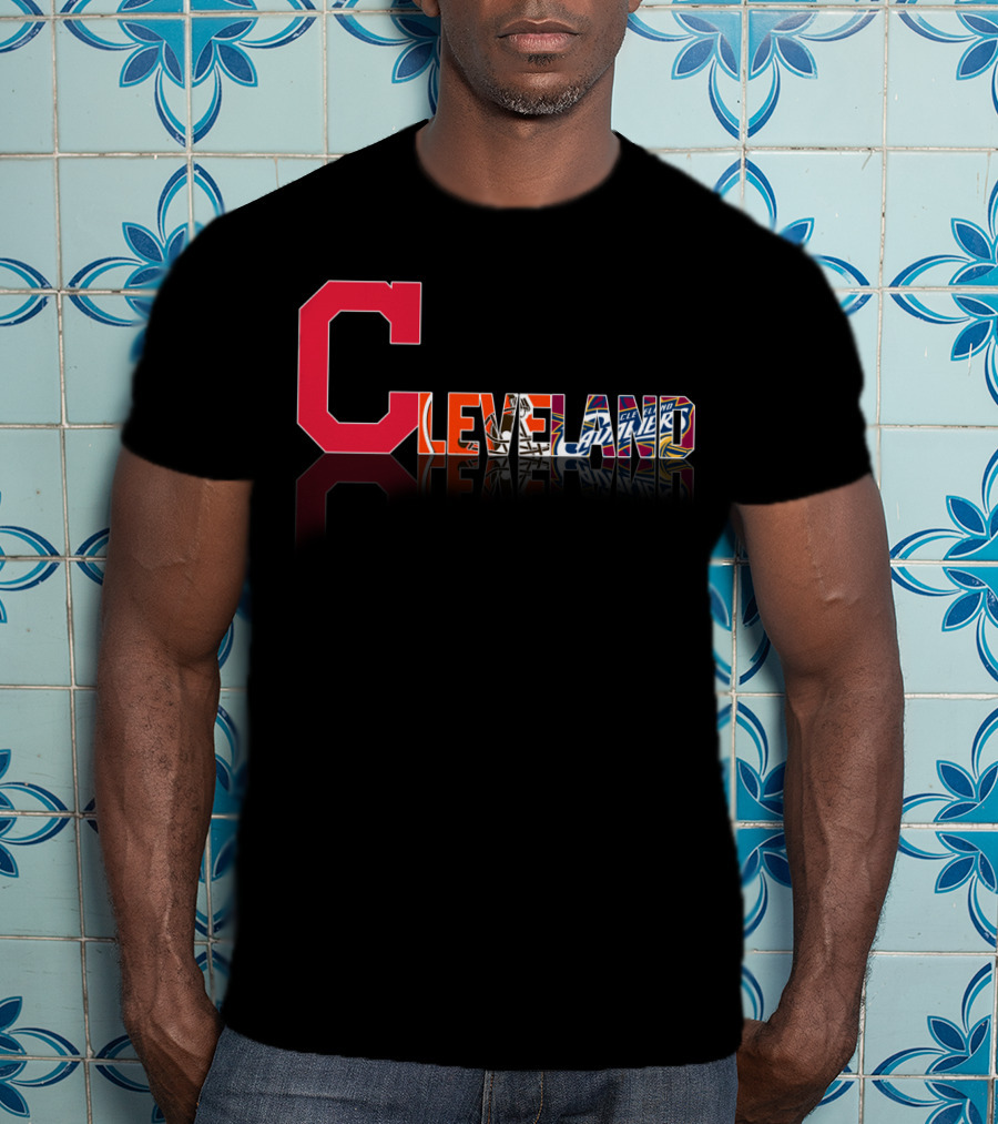 Cleveland Sports City Reflections T-Shirt
